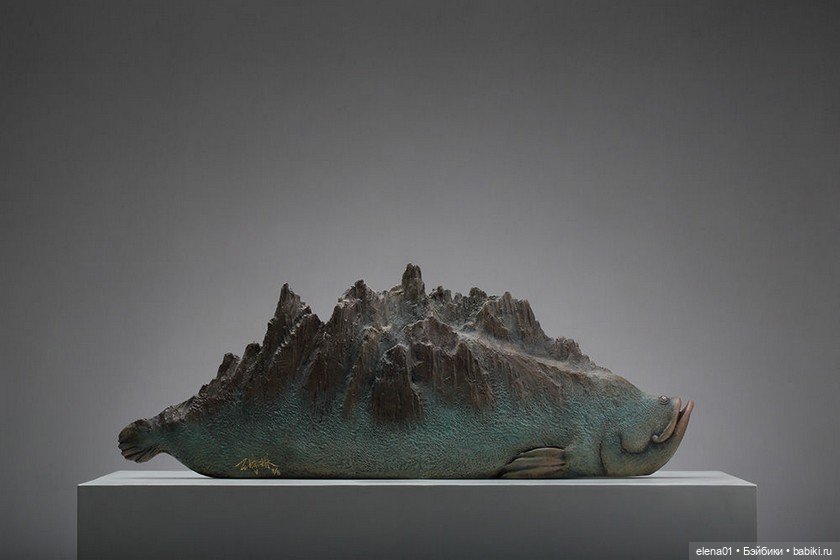 Мифологические скульптуры Ван Жуйлиня (Wang Ruilin) (фото 2)