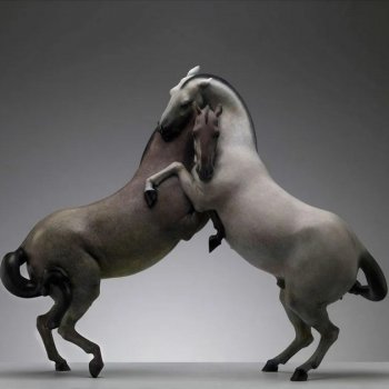 Мифологические скульптуры Ван Жуйлиня (Wang Ruilin)