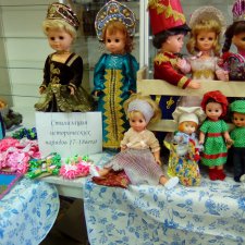 Куклы ГДР. Стилизация царских платьев.