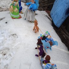 Проводы Масленицы... В детском садике "Солнышко"