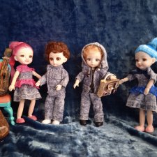 Вечеринка в стиле 80 годов... или джинсовые наряды