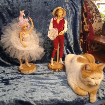 День танцев, или как мои  куклы  учились танцевать  балет . .