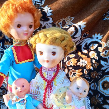 Чудо на свете - дружная семья .