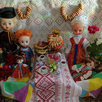 Масленица- день первый  Встреча