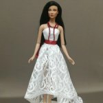 Платье наряд одежда для кукол Тоннера -Тайлер.