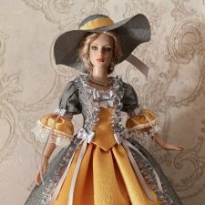 Платье одежда для кукол Тоннера -Тайлер.