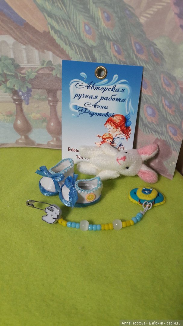 Альбиносик Марсель — Авторские миниатюрные куклы: лепка (фото 7)