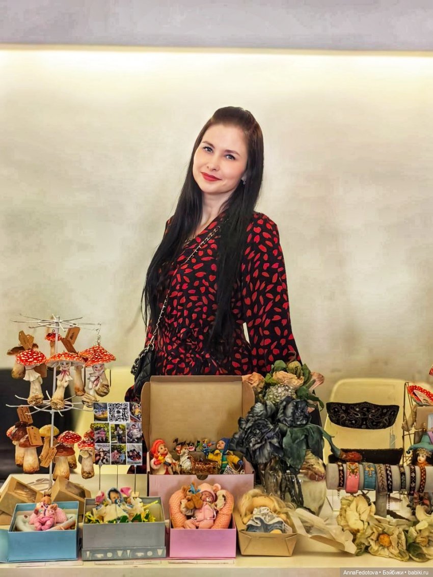 Анна Федотова — Изготавливаю малышей из полимерной