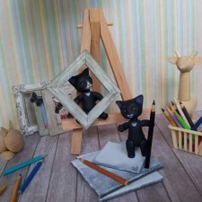 Ми-мишные близнецы-художники