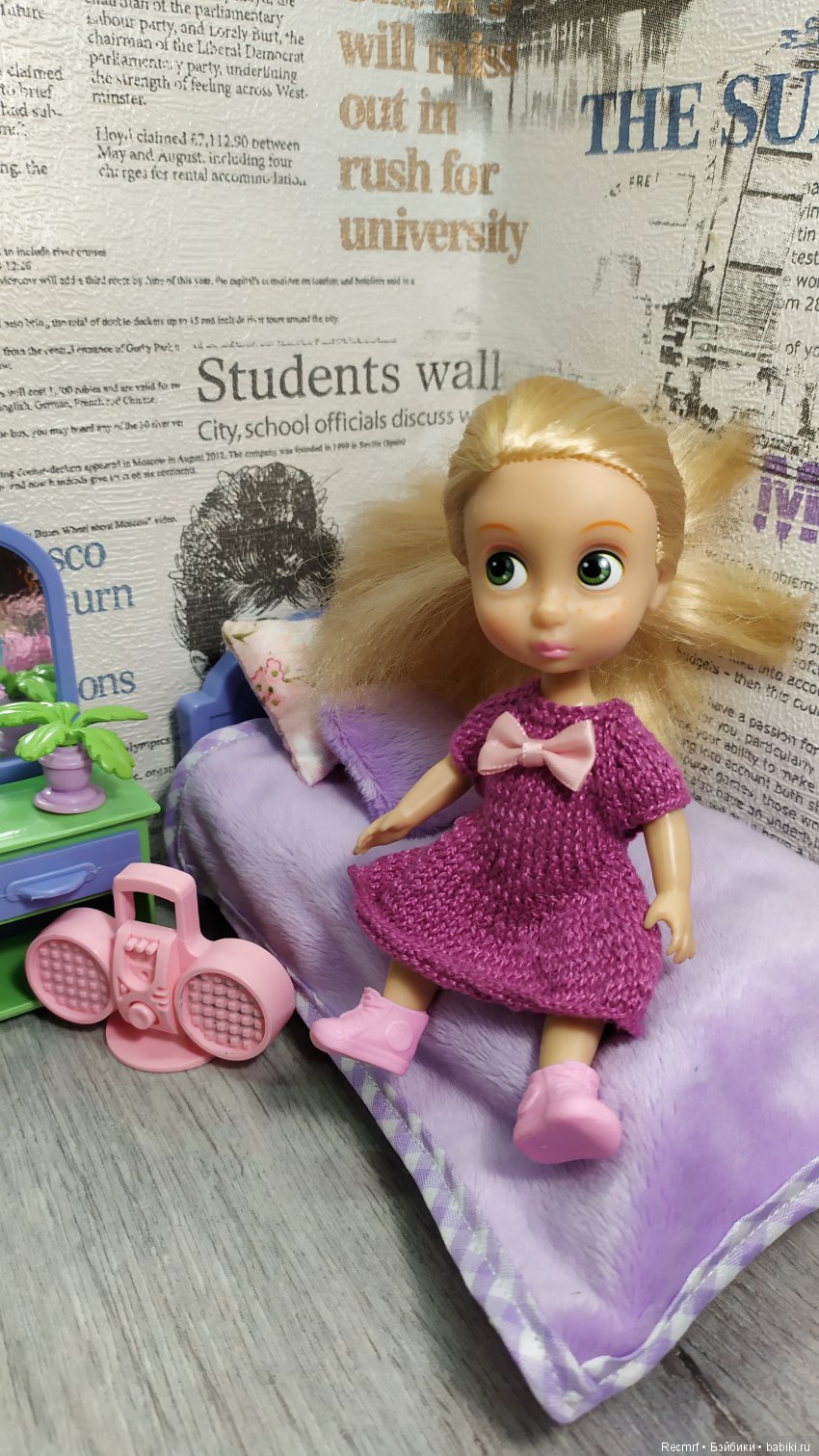 Обновки для малышки — Одежда и обувь для кукол своими руками: фото (фото 4)