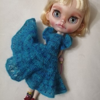 Платье Ультрамарин (2) для блайз