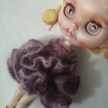 🌸Платье "Мозговой Коралл" в цвете Орхидея