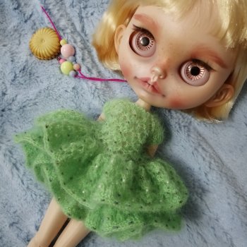 🍄🍏Платье "Мухомор Вечнозелёный"🍏🍄