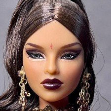 Isha Purple Pose Fashion Royalty