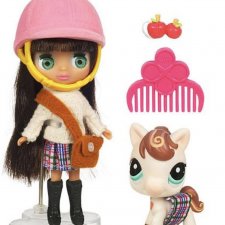 Blythe petit PET SHOP Blythe and Pet