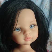 Мастер-класс: как заменить глазки кукле Paola Reina, Паолочке