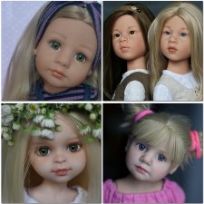 Глаза 14мм, стеклянные, рыбки и сферы Цвета в ассортименте