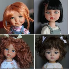 Глазки 12мм, стеклянные, рыбки и сферы Цвета в ассортименте