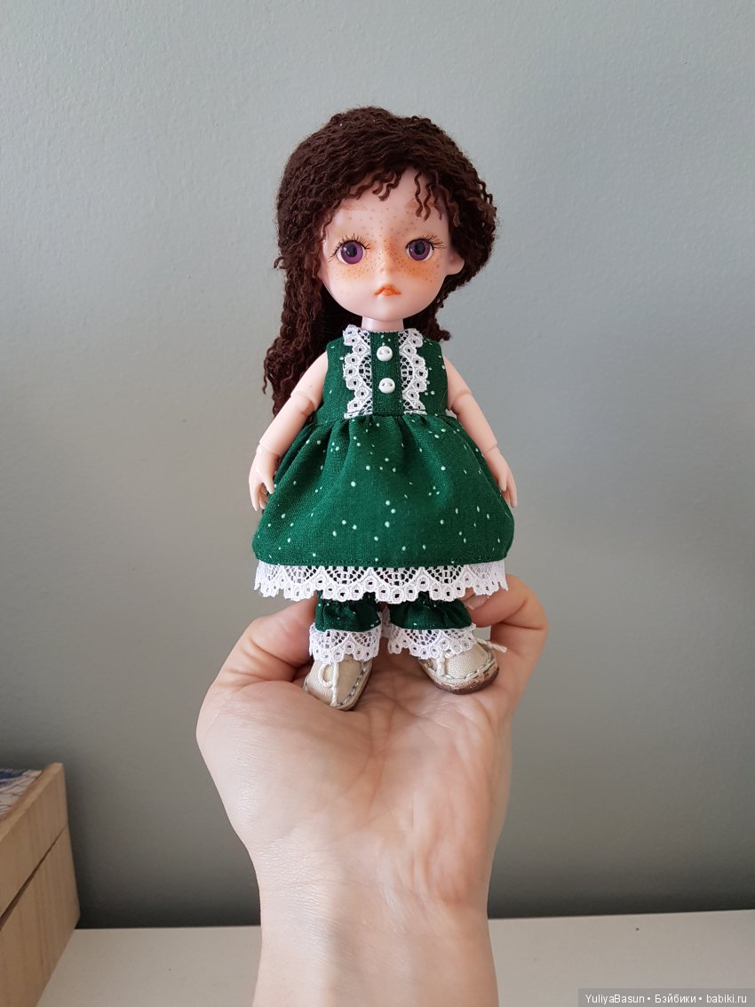 Сшила платье, панталоны и ботиночки на баболишу свою (фото 8)