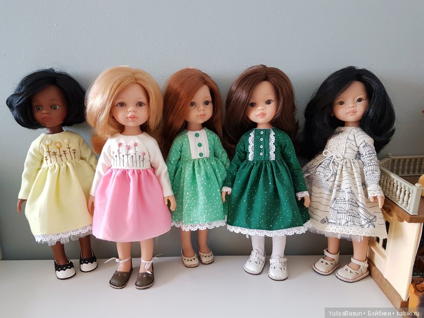 Выкройка лифа платья с рукавом реглан на подружек Паола-Рейна 32 см (фото 7)