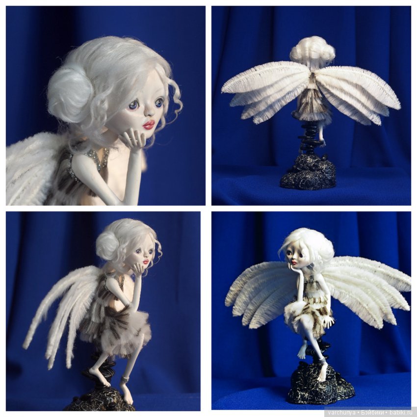 Лицо лепила первый раз в жизни - оказалось легче лепить объем, чем его рисовать.