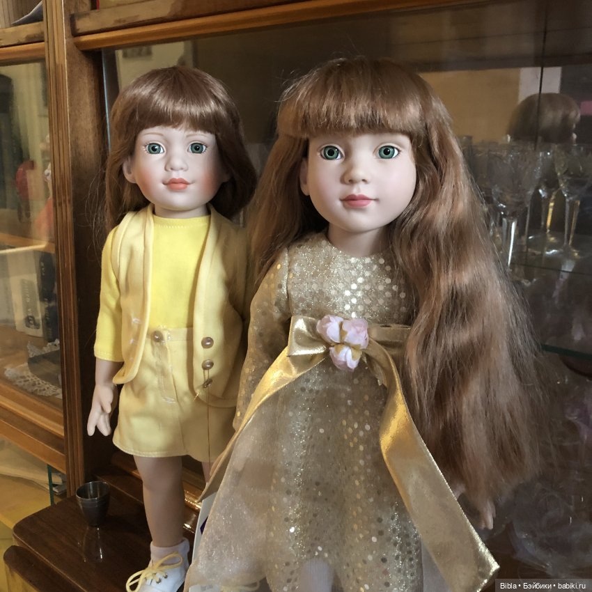 2 Меган разных выпусков: одна с паричком, одна с прошивкой!