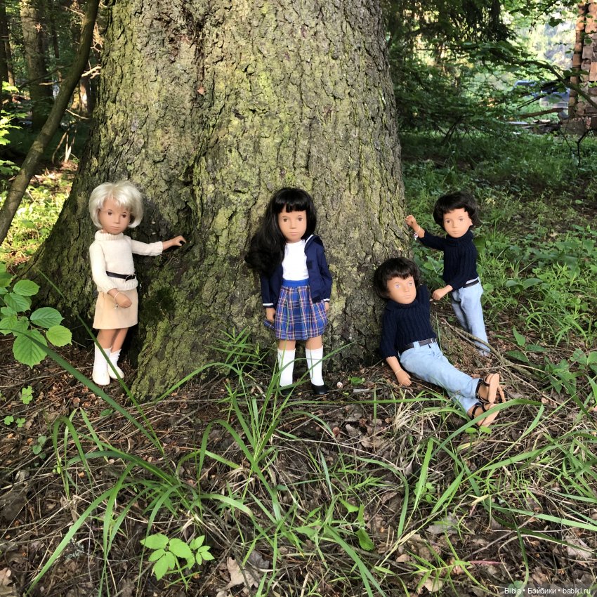 Куклы Sasha, выезд в лес — Куклы Sasha Morgenthaler (Саша Моргенталер): Trendon