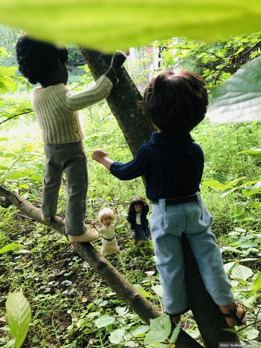 Куклы Sasha, выезд в лес — Куклы Sasha Morgenthaler (Саша Моргенталер): Trendon