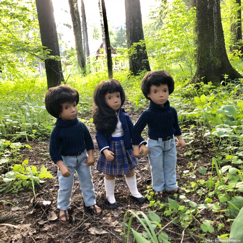 Куклы Sasha, выезд в лес — Куклы Sasha Morgenthaler (Саша Моргенталер): Trendon