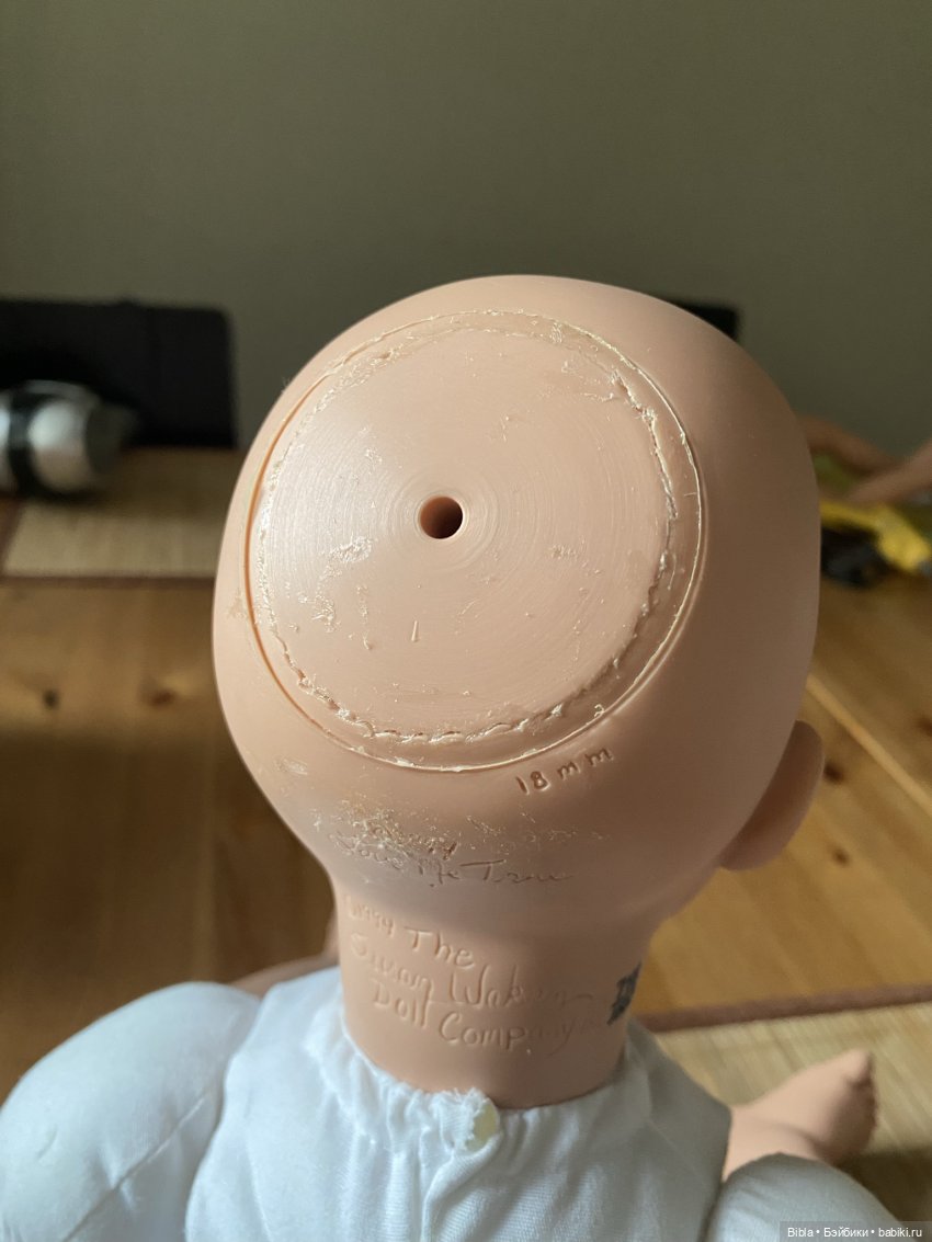 Замена глаз кукле Susan Wakeen, Сюзан Вэйкин