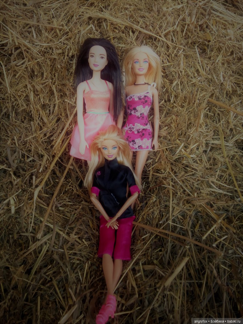 Три подруги. Барби. Три подруги. Барби.