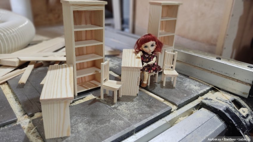 Все в кучу — Мебель для кукол и домиков: фото