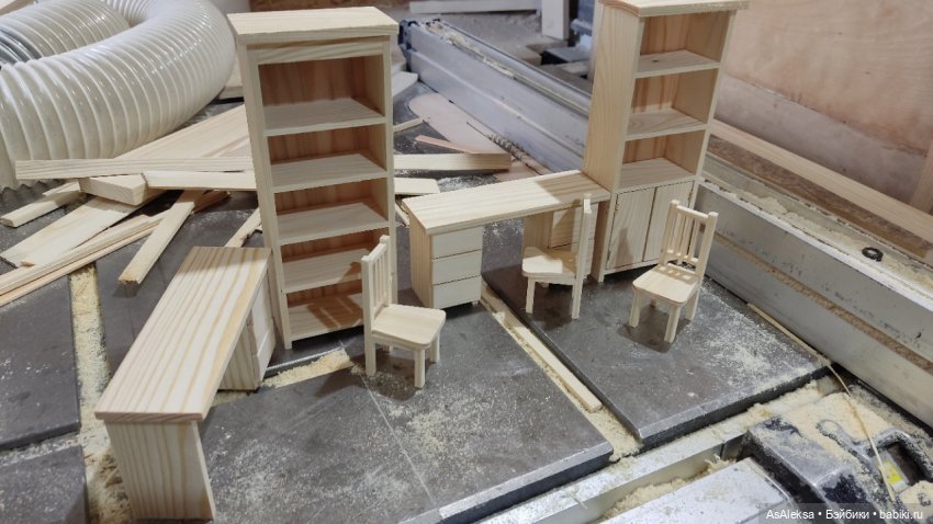 Все в кучу — Мебель для кукол и домиков: фото