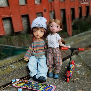 Лето и крошки.