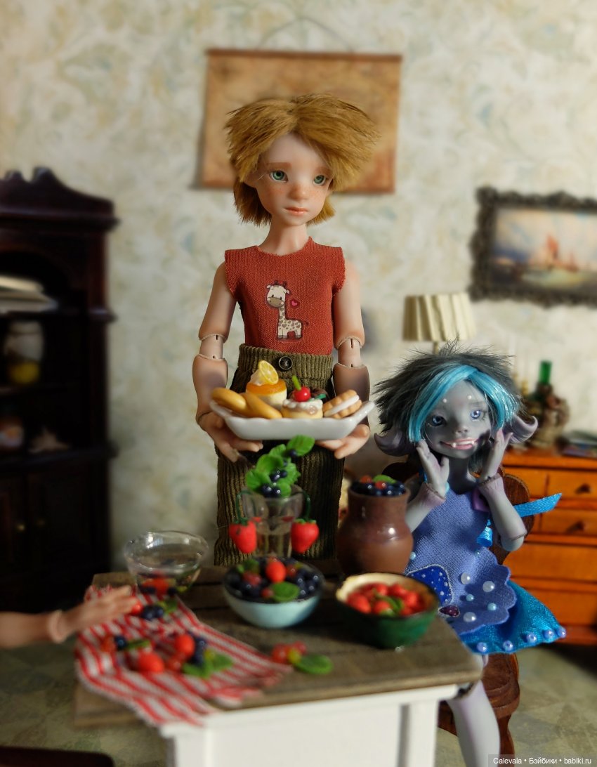 Ягодный пир — Авторские куклы BJD (БЖД) у нас дома: фото (фото 3)