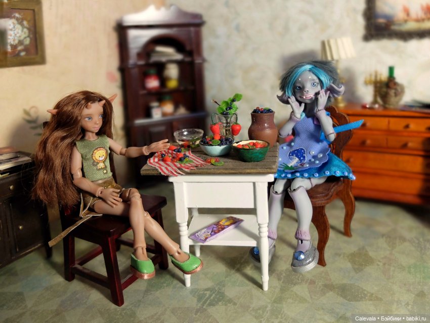 Ягодный пир — Авторские куклы BJD (БЖД) у нас дома: фото (фото 4)
