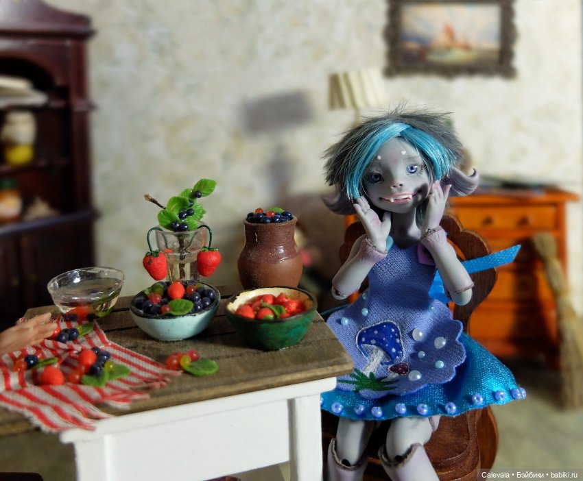 Ягодный пир — Авторские куклы BJD (БЖД) у нас дома: фото (фото 5)