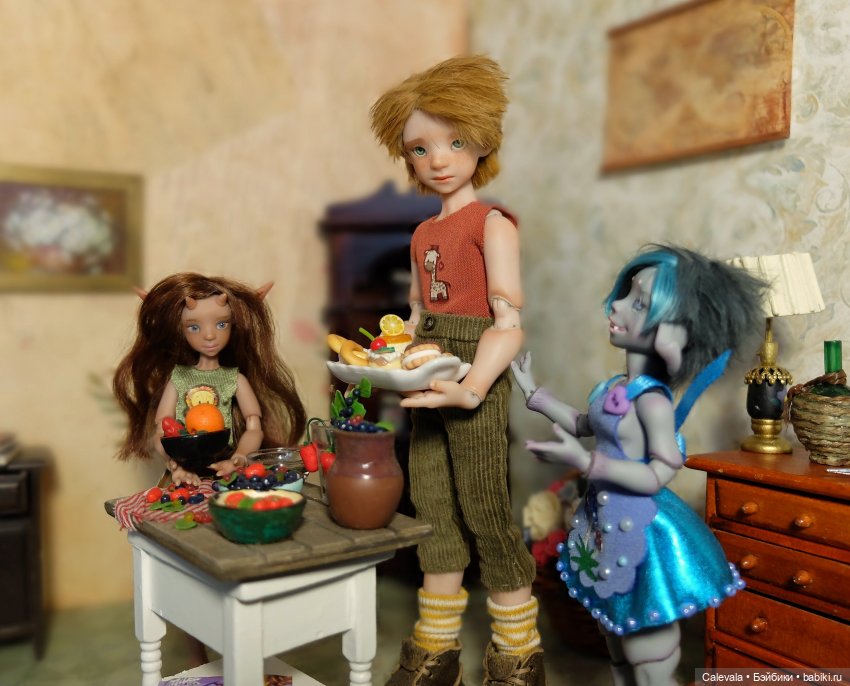 Ягодный пир — Авторские куклы BJD (БЖД) у нас дома: фото (фото 2)