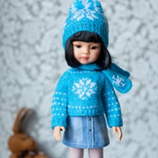 Комплект одежды для кукол Паола Рейна