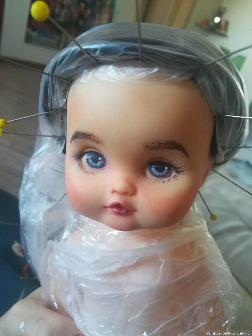 Не хочу в садик — Реставрация и преображение кукол: ремонт (фото 2)