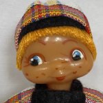 Кукла кривоножка винтаж ГДР мальчик