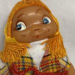 Кукла кривоножка винтаж ГДР