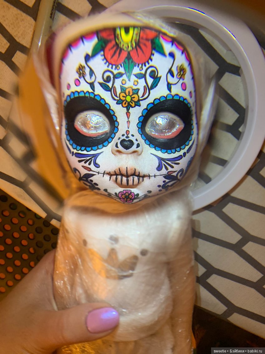 Мой первый ООАК Калавера Катрина (фото 6)