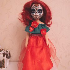 Мой первый ООАК Калавера Катрина