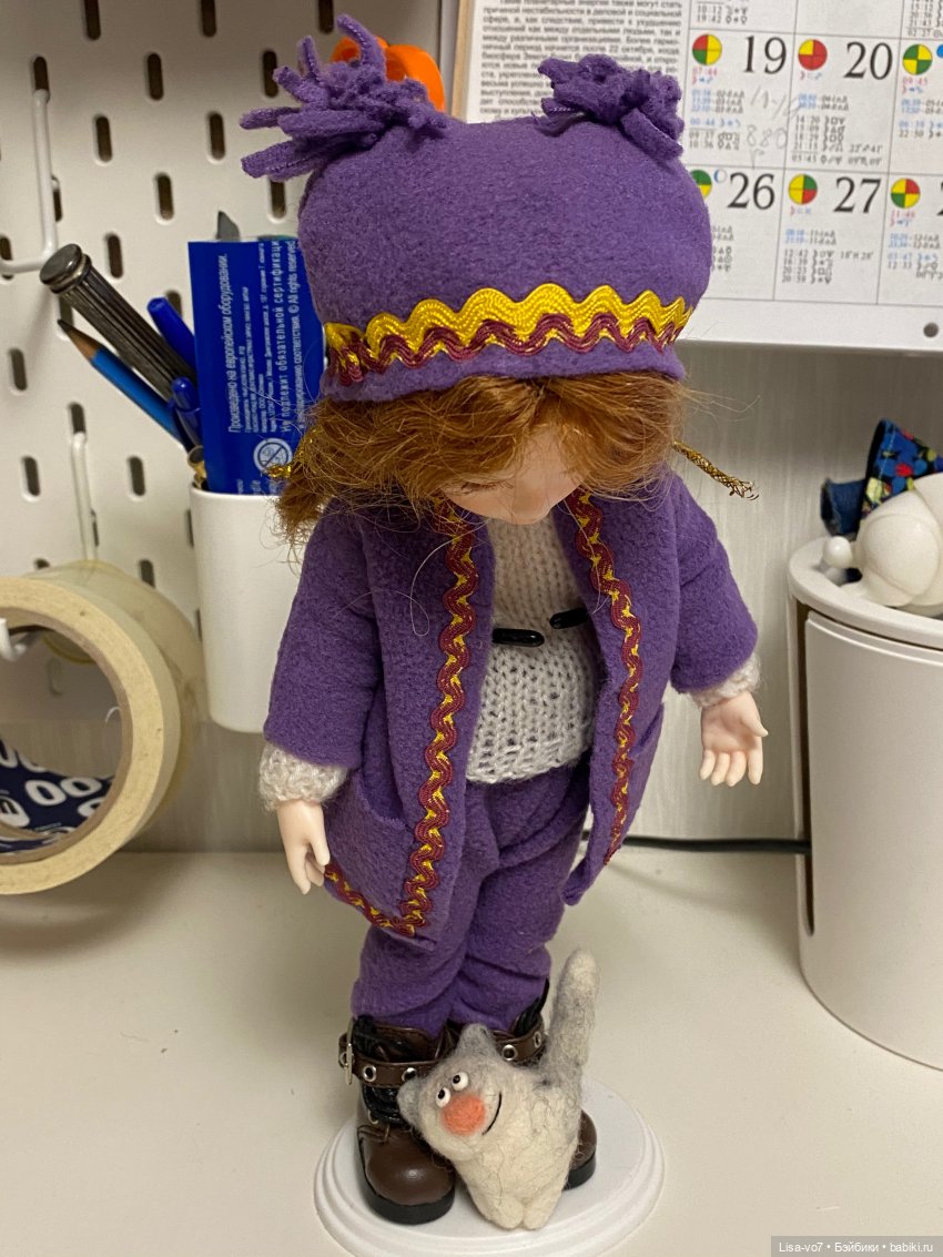 Кукольные истории. Котик-обормотик