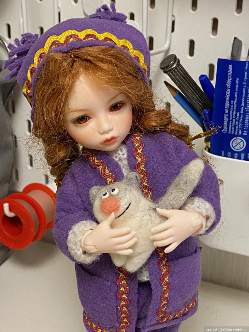 Кукольные истории. Котик-обормотик (фото 3)