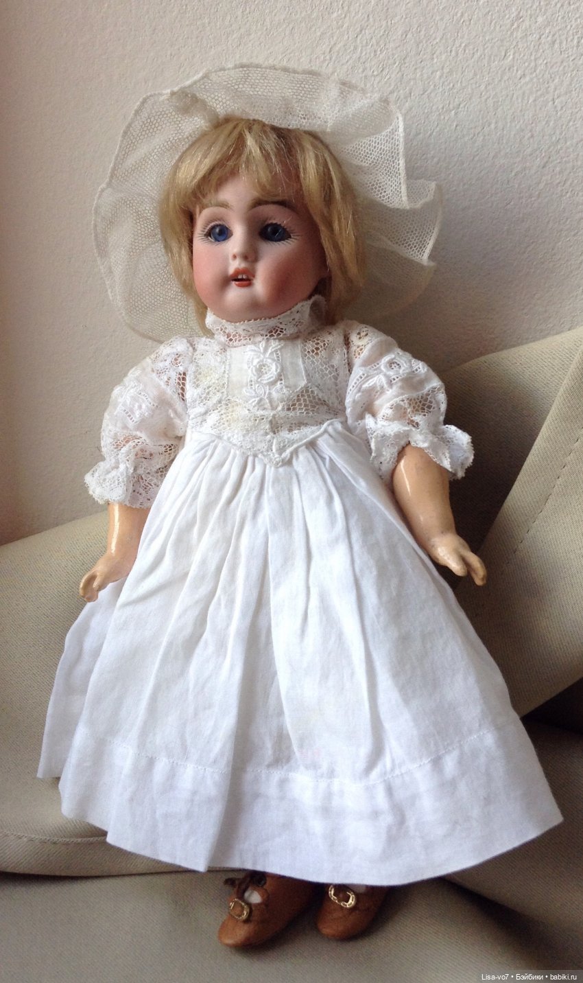 Коробки с сокровищами. Антикварная кукла с приданым. Кестнер 155 (фото 6)