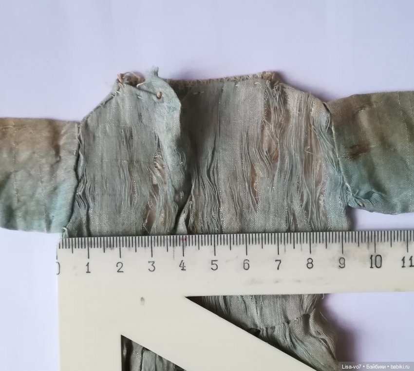 Что можно сделать, если антикварное кукольное платье восстановлению не подлежит (фото 5)
