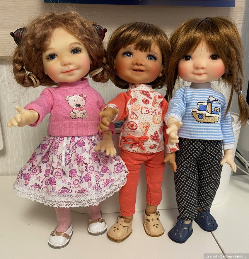 Обновки у плутовок — Куклы Meadow dolls (Медовушки): BJD (БЖД) (фото 3)