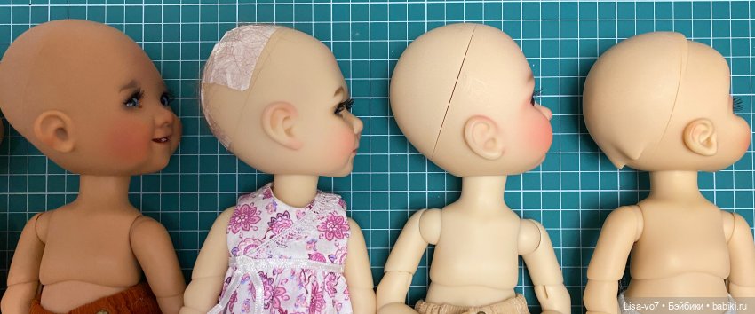 Что стоит учесть при подборе парика для кукол Meadowdolls 28см | Бэйбики Что стоит учесть при подборе парика для кукол Meadowdolls 28см (фото 5)